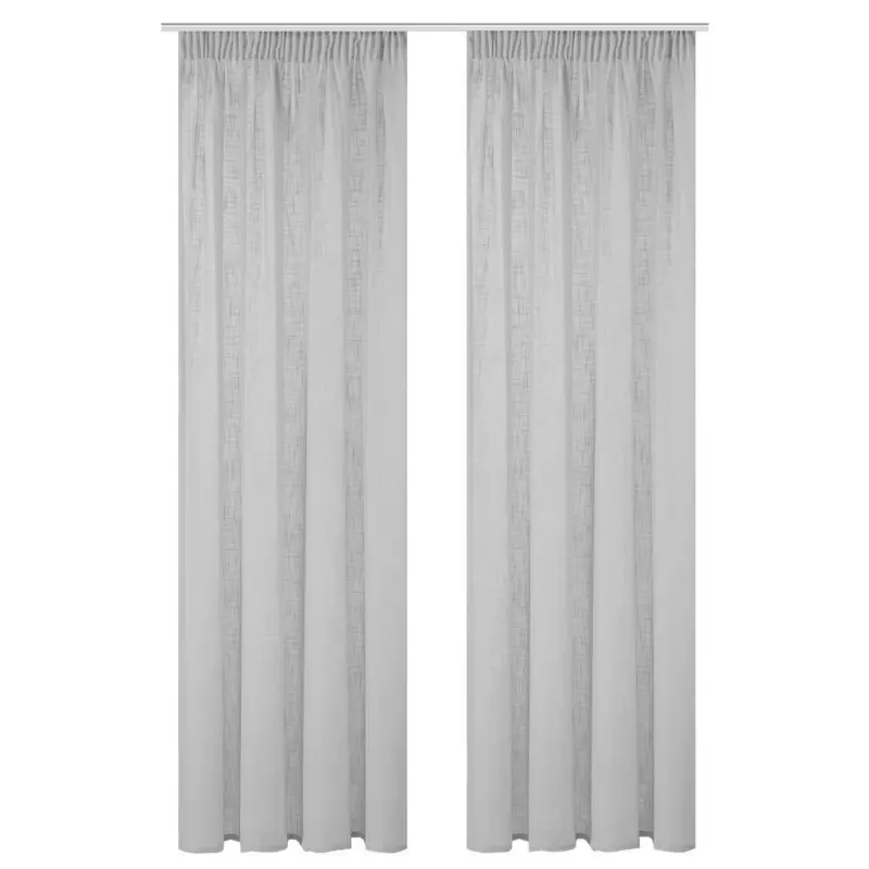 Fertigvorhang halbtransparent