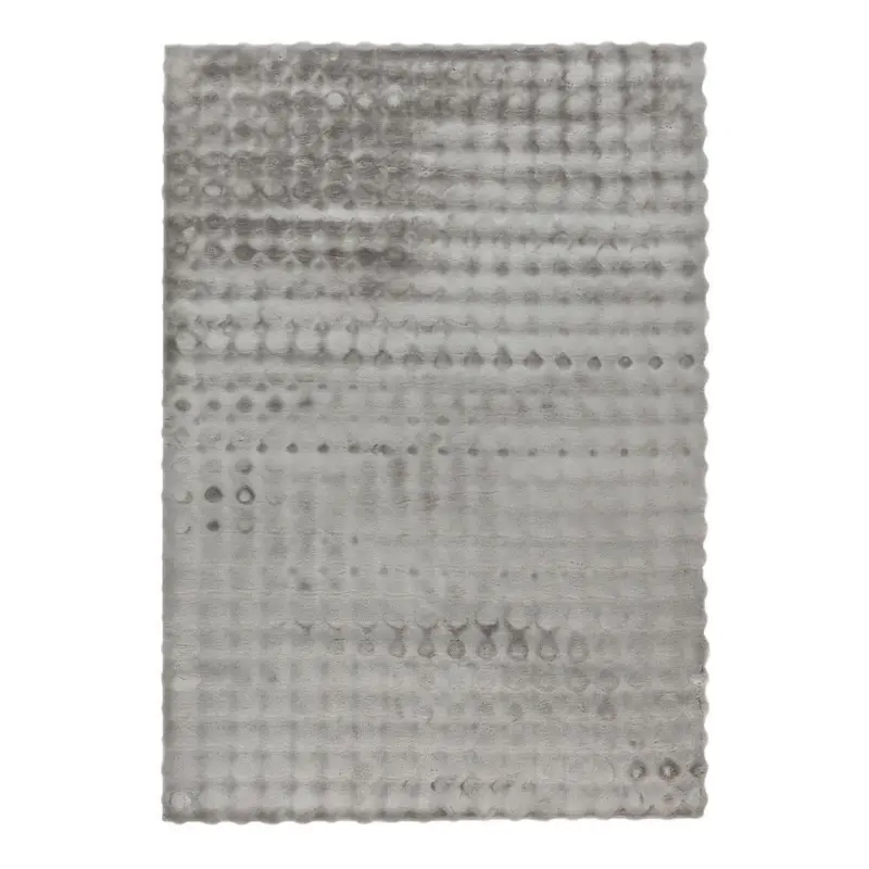 Hochflorteppich 80/150 cm My Aspen Silberfarben