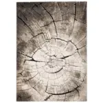 XXXLutz Lauterach - Ihr M&ouml;belhaus bei Bregenz Webteppich 133/200 cm Wild Oak Anthrazit, Grau, Dunkelgrau