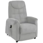 XXXLutz Lauterach - Ihr M&ouml;belhaus bei Bregenz Fernsehsessel in Mikrofaser Hellgrau