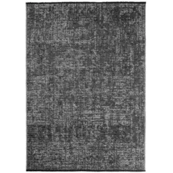 Flachwebeteppich 140/200 cm Space Grau