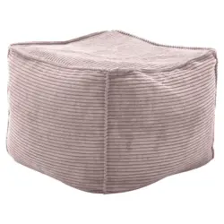 Hocker in Textil Altrosa