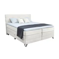 Boxspringbett 180/200 cm in Naturfarben