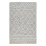 XXXLutz Lauterach - Ihr M&ouml;belhaus bei Bregenz Handwebteppich 140/200 cm Lia Creme, Dunkelgrau