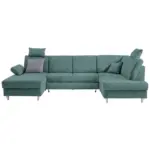 XXXLutz Lauterach - Ihr M&ouml;belhaus bei Bregenz Wohnlandschaft in Struktur Petrol