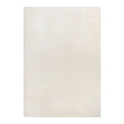Webteppich 140/200 cm Nova Creme, Wei&szlig;