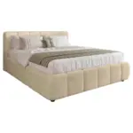 XXXLutz Lauterach - Ihr M&ouml;belhaus bei Bregenz Polsterbett Lattenrost, Bettkasten Ecru 180/200 cm