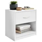 XXXLutz Lauterach - Ihr M&ouml;belhaus bei Bregenz Nachtk&auml;stchen 39/41/28 cm in Wei&szlig;