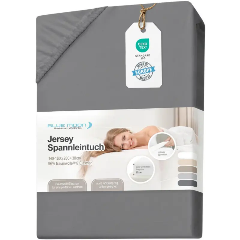 Spannleintuch 140-160/200 cm