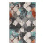 XXXLutz Lauterach - Ihr M&ouml;belhaus bei Bregenz Outdoorteppich 200/290 cm Stash Creme, Grau, T&uuml;rkis