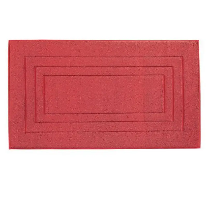 Badematte Dunkelrot 67/120 cm