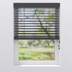 Jalousie 50mm in Holzoptik