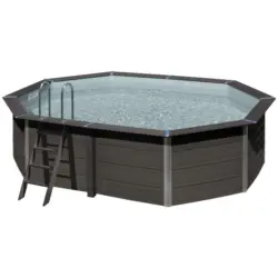 Schwimmbecken GRE Kpcov52L Kpc0V52L 664/386/124 cm