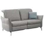 XXXLutz Lauterach - Ihr M&ouml;belhaus bei Bregenz 2,5-Sitzer in Chenille Grau, Wei&szlig;