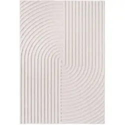 Flachwebeteppich 240/340 cm Doha Creme