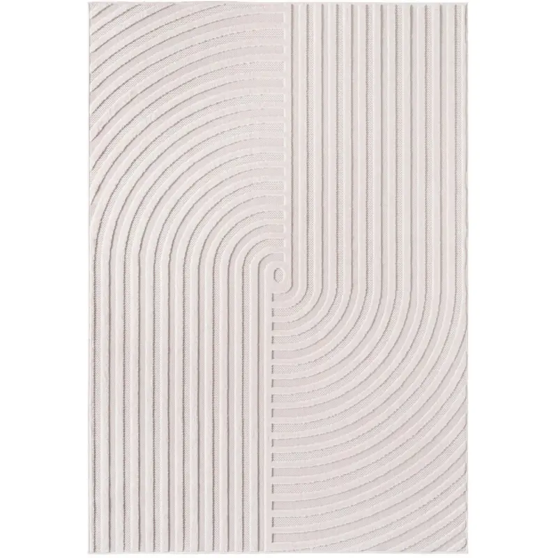 Flachwebeteppich 240/340 cm Doha Creme