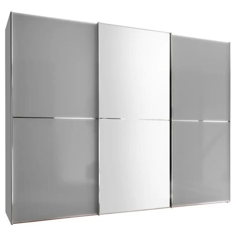 Schwebet&uuml;renschrank in Hellgrau