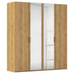 Dreht&uuml;renschrank in Eichefarben