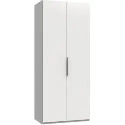 Dreht&uuml;renschrank in Wei&szlig;