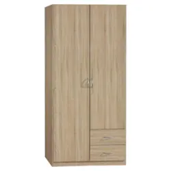 Dreht&uuml;renschrank 91/197/54 cm 2-t&uuml;rig