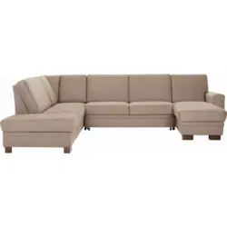 Wohnlandschaft in Braun