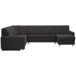 XXXLutz Lauterach - Ihr M&ouml;belhaus bei Bregenz Wohnlandschaft in Chenille Dunkelbraun