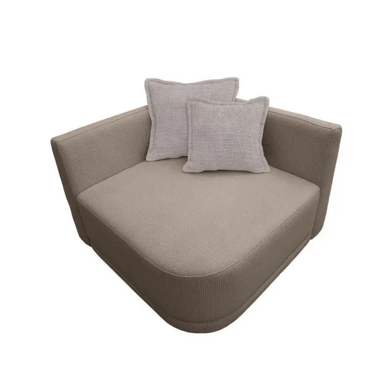 Sofa Zuri in Struktur Goldbraun