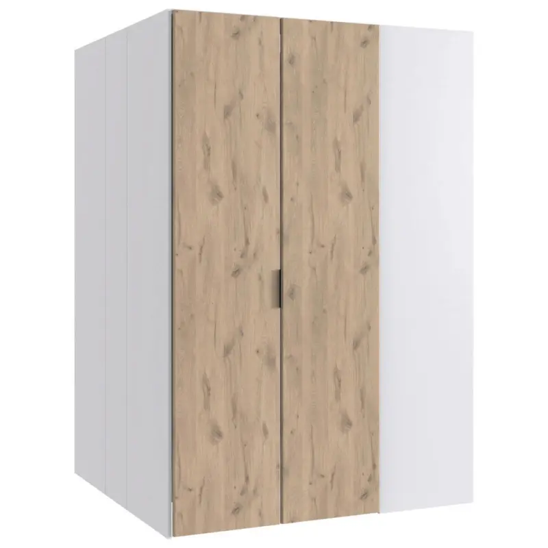 Begehbarer Eckschrank 135,2/197/127 cm