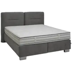 Boxspringbett 180/200 cm in Anthrazit