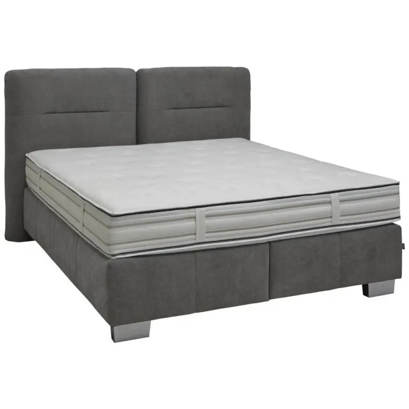 Boxspringbett 180/200 cm in Anthrazit