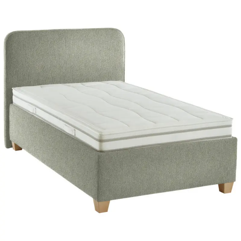 Polsterbett Matratze, Lattenrost Gr&uuml;n 140/200 cm