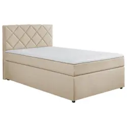 Boxspringbett 120/200 cm in Creme