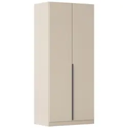 Dreht&uuml;renschrank in Champagner