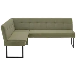 Eckbank 155/213 cm in Hellgr&uuml;n