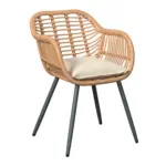 XXXLutz Lauterach - Ihr M&ouml;belhaus bei Bregenz Gartenstuhl Metall, Kunststoff, Textil Grau, Naturfarben, Beige