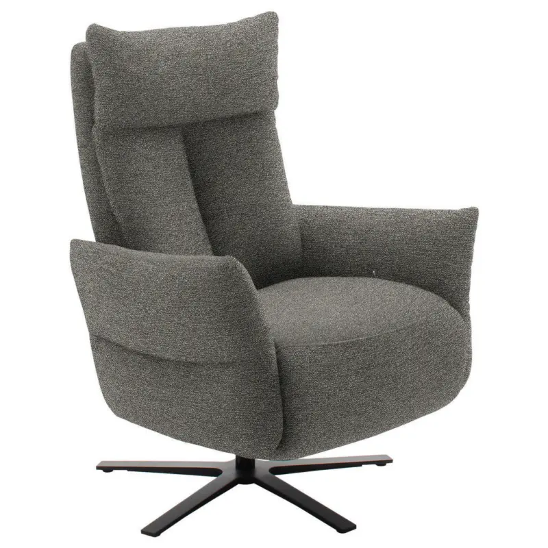 Fernsehsessel in Chenille Greige