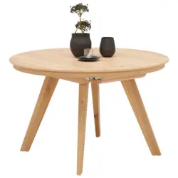 Esstisch in Holz 120-170/120/75 cm