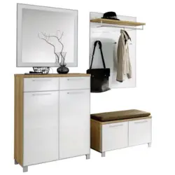 Garderobe 5-teilig in 175/195/40 cm