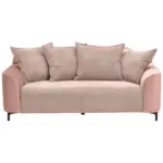 XXXLutz Lauterach - Ihr M&ouml;belhaus bei Bregenz 2-Sitzer-Sofa in Cord, Velours Rosa
