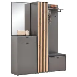 Garderobe in 156/198/40 cm