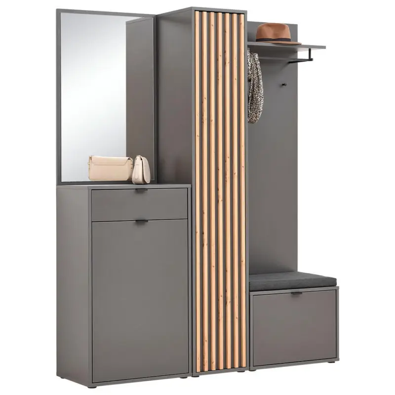 Garderobe in 156/198/40 cm