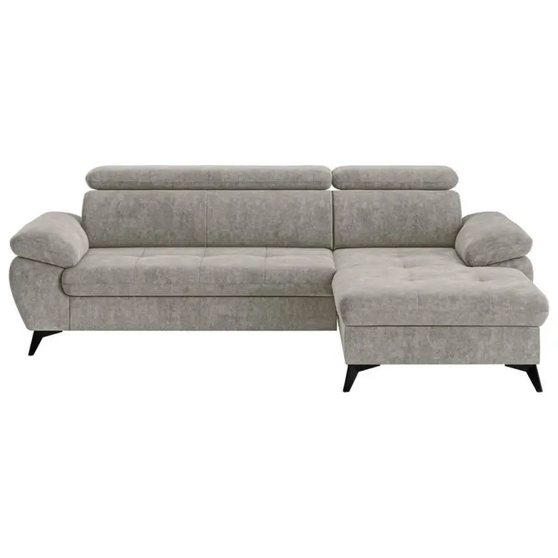 Ecksofa in Schlammfarben