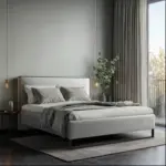 XXXLutz Lauterach - Ihr M&ouml;belhaus bei Bregenz Polsterbett gepolstertes Kopfteil, Lattenrost, Bettkasten Beige 180/200 cm