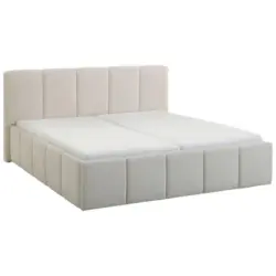 Polsterbett Beige 180/200 cm