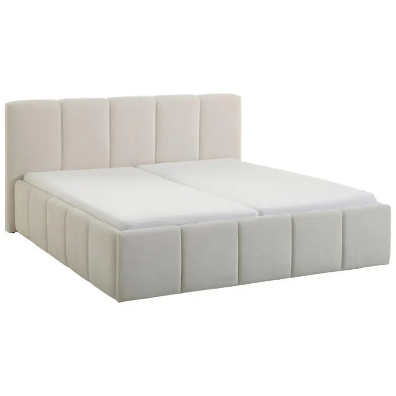 Polsterbett Beige 180/200 cm