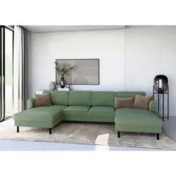 Wohnlandschaft in Cord Gr&uuml;n