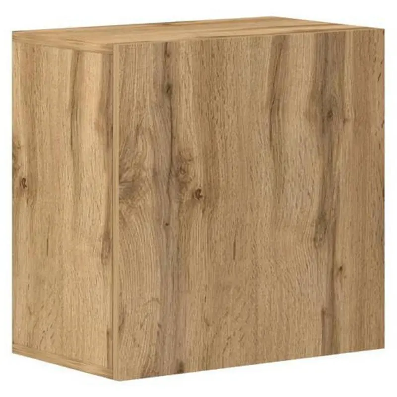 Vitrine in Eiche Wotan