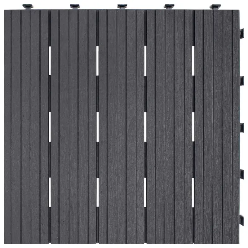 Terrassenfliese Steel Grey 30X30Cm 6-Er SET