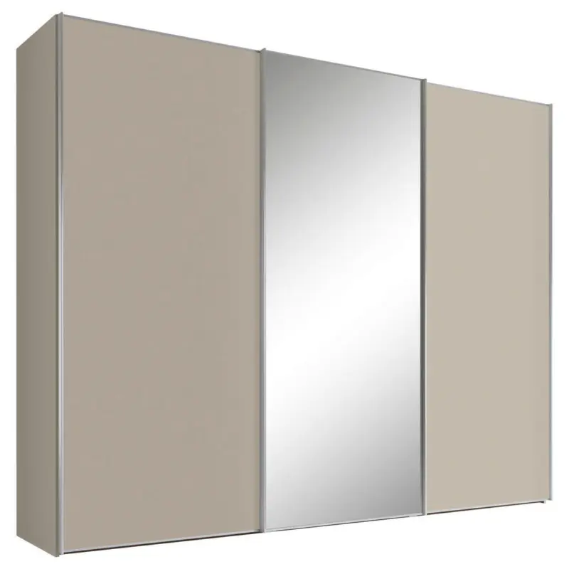 Schwebet&uuml;renschrank in Sandfarben