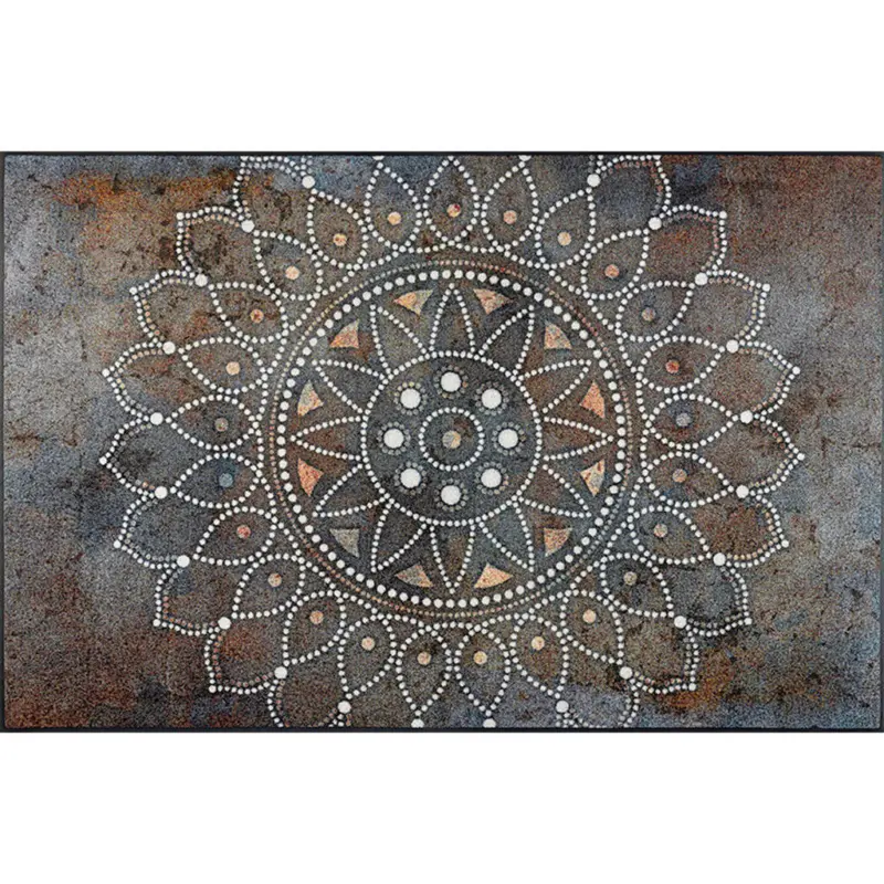 Flachwebeteppich 115/175 cm Madhana Braun